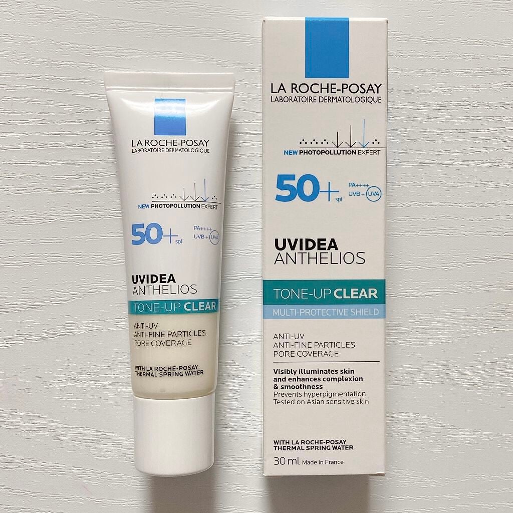 UVイデア XL プロテクショントーンアップ クリア/ラ ロッシュ ポゼ/化粧下地を使ったクチコミ(2枚目)