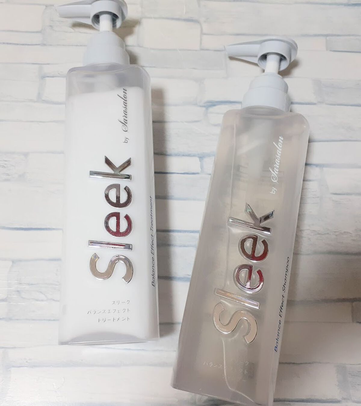 バランスエフェクトシャンプー/トリートメント/スリーク by サラサロン/市販シャンプーを使ったクチコミ(2枚目)
