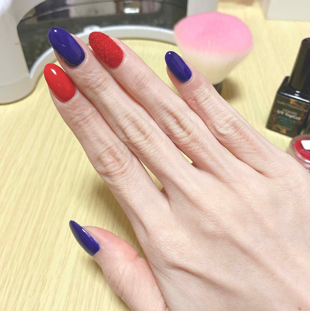 Naility！ ステップレスジェル UVトップジェル/Naility!/ジェルネイルを使ったクチコミ（2枚目）