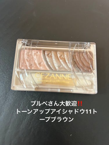 トーンアップアイシャドウ/CEZANNE/アイシャドウパレットを使ったクチコミ（1枚目）