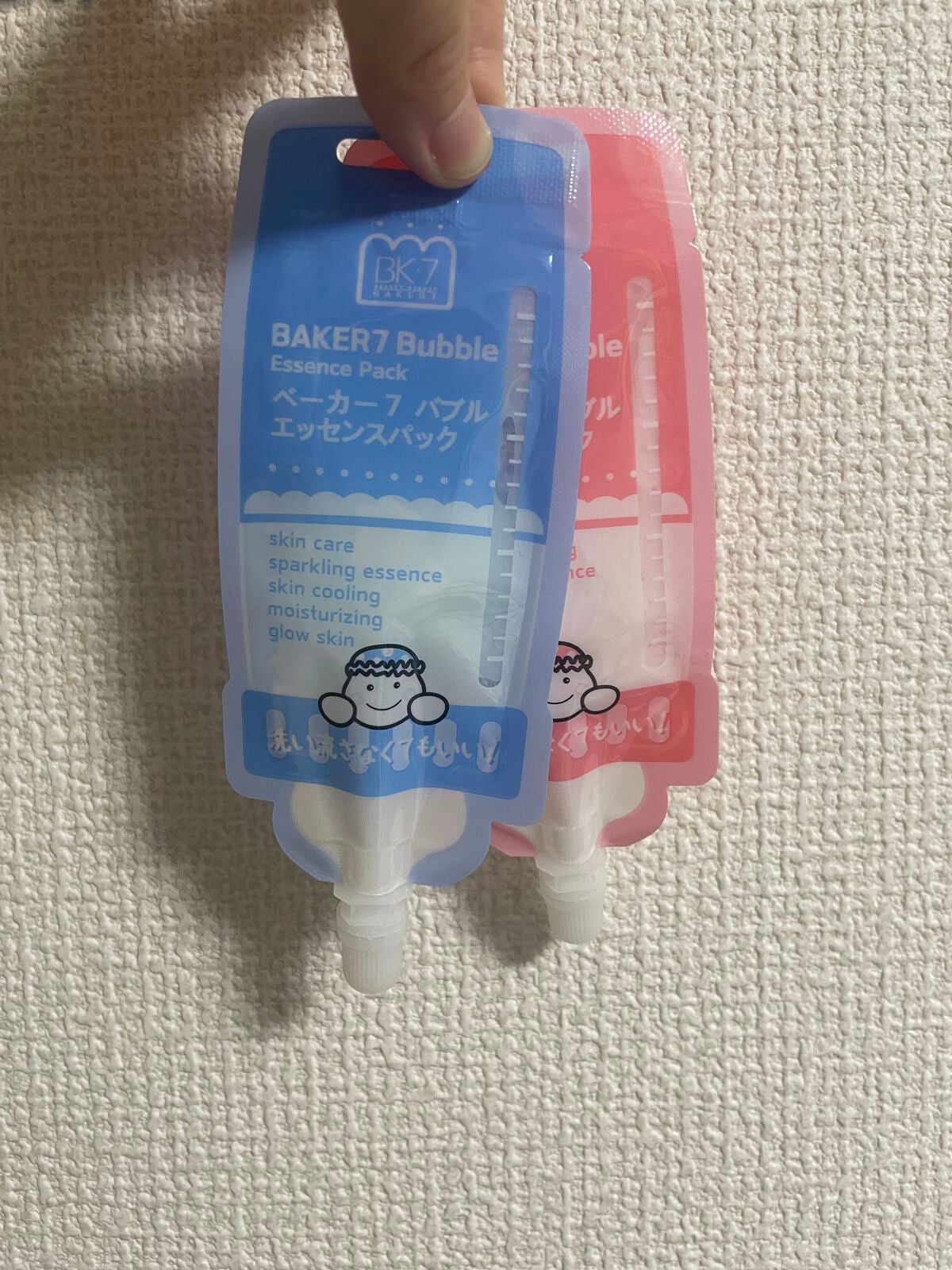 マジックバブルエッセンスパックMINI/BAKER7/シートマスク・パックを使ったクチコミ(1枚目)