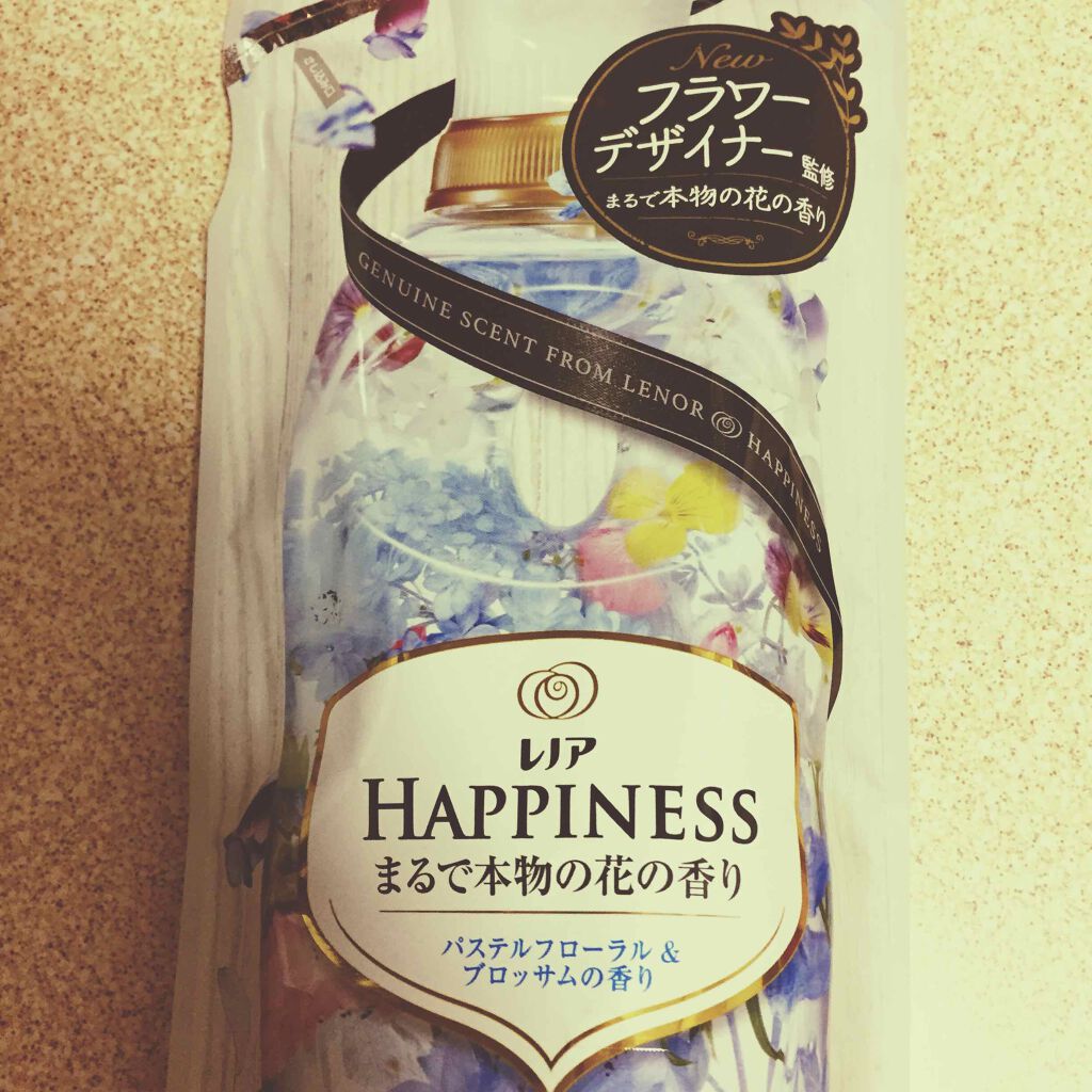 レノアハピネス パステルフローラル＆ブロッサムの香り/レノア/柔軟剤を使ったクチコミ（1枚目）