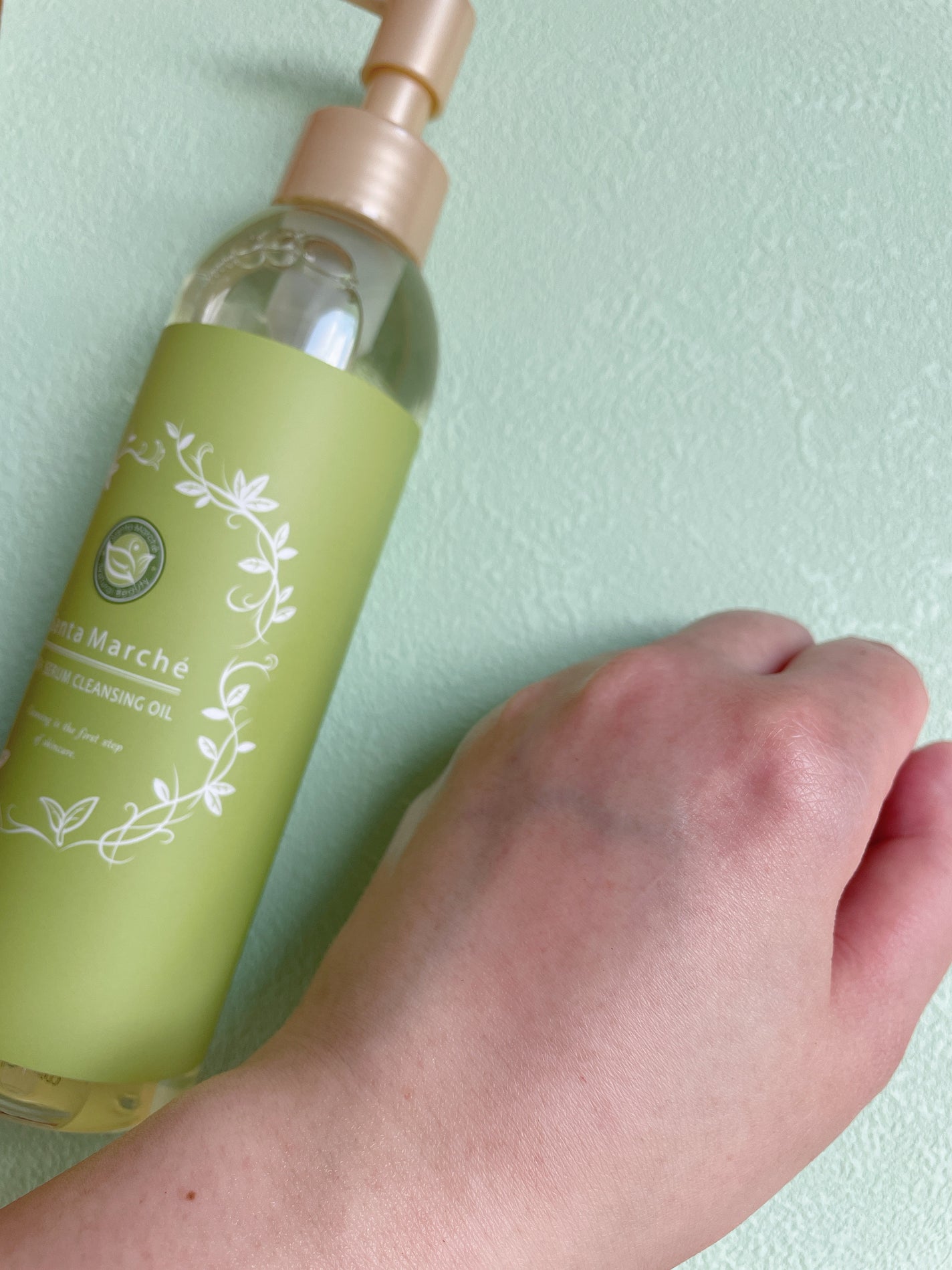 ティーセラムクレンジングオイル/サンタマルシェ/オイルクレンジングを使ったクチコミ(8枚目)