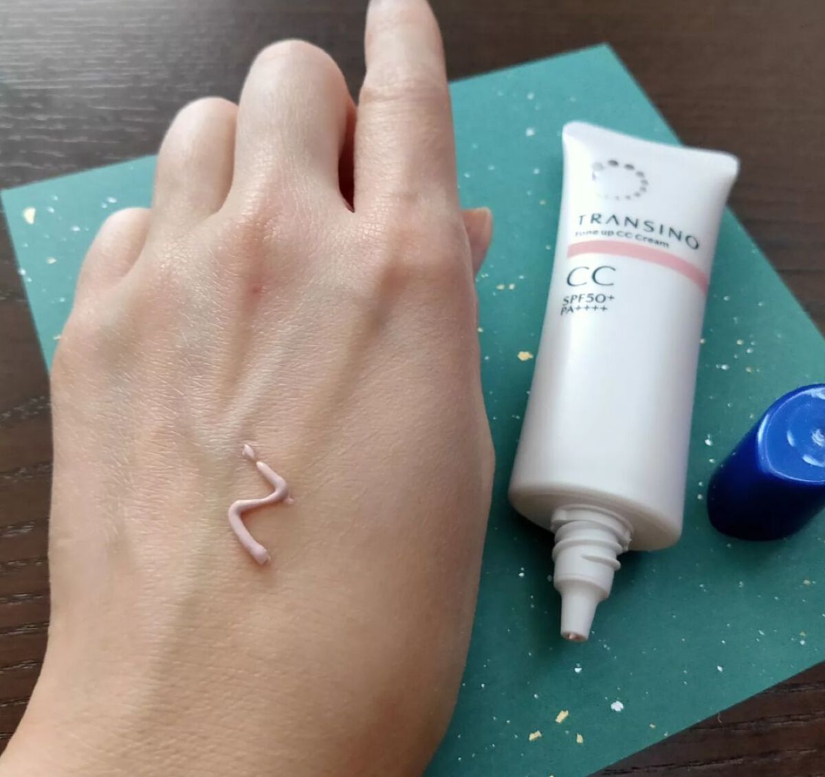 薬用トーンアップCCクリーム/トランシーノ/CCクリームを使ったクチコミ(2枚目)