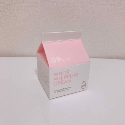 WHITE WHIPPING CREAM(ウユクリーム)/G9SKIN/化粧下地を使ったクチコミ(1枚目)