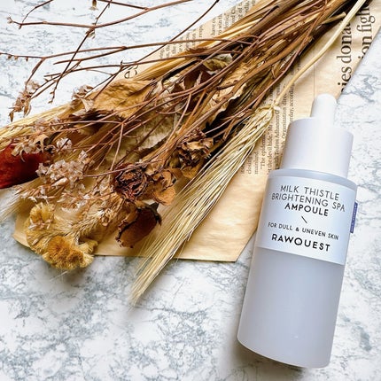 ミルクシスルブライトニングスパ アンプル/RAWQUEST/美容液を使ったクチコミ(4枚目)