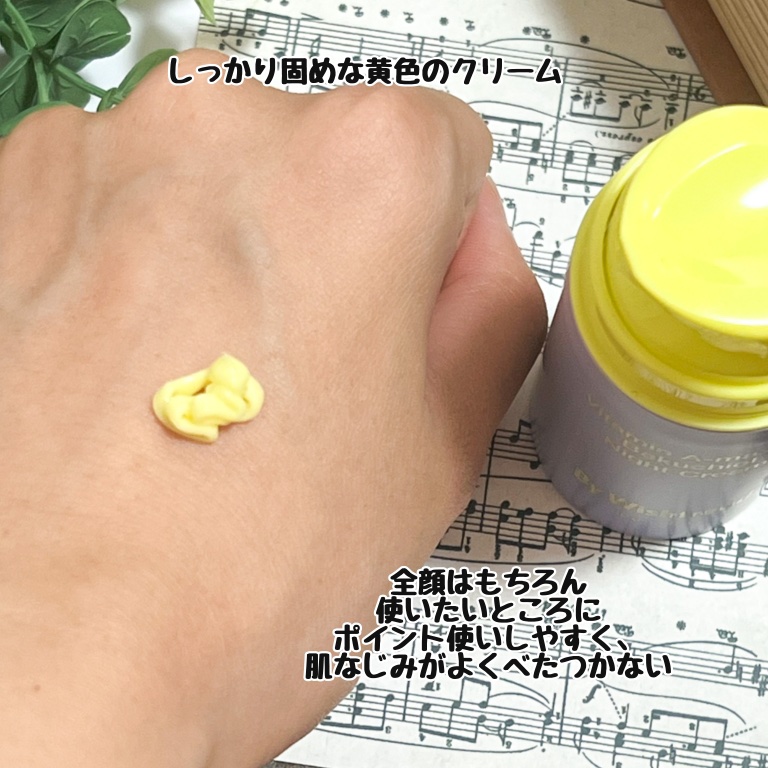 ビタミンA-mazingバクチオールナイトクリーム/By Wishtrend/フェイスクリームを使ったクチコミ（2枚目）