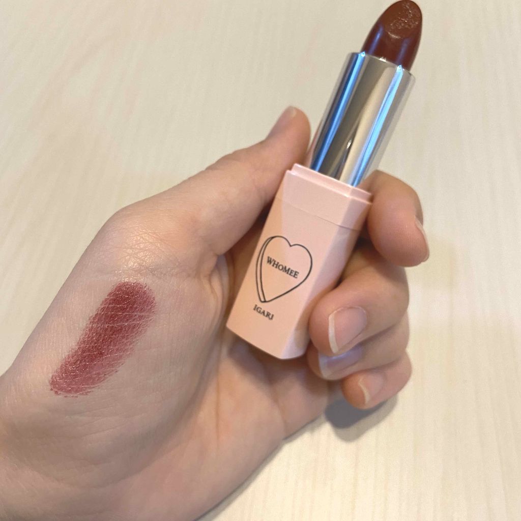フーミー リップスティック request/WHOMEE/口紅を使ったクチコミ（2枚目）