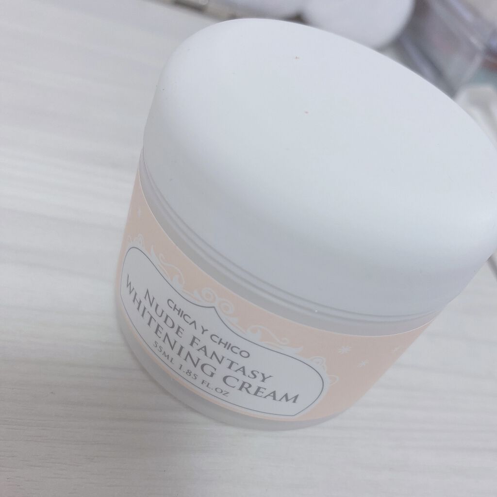 ヌードファンタジーホワイトニングクリーム/CHICAY CHICO/フェイスクリームを使ったクチコミ（2枚目）