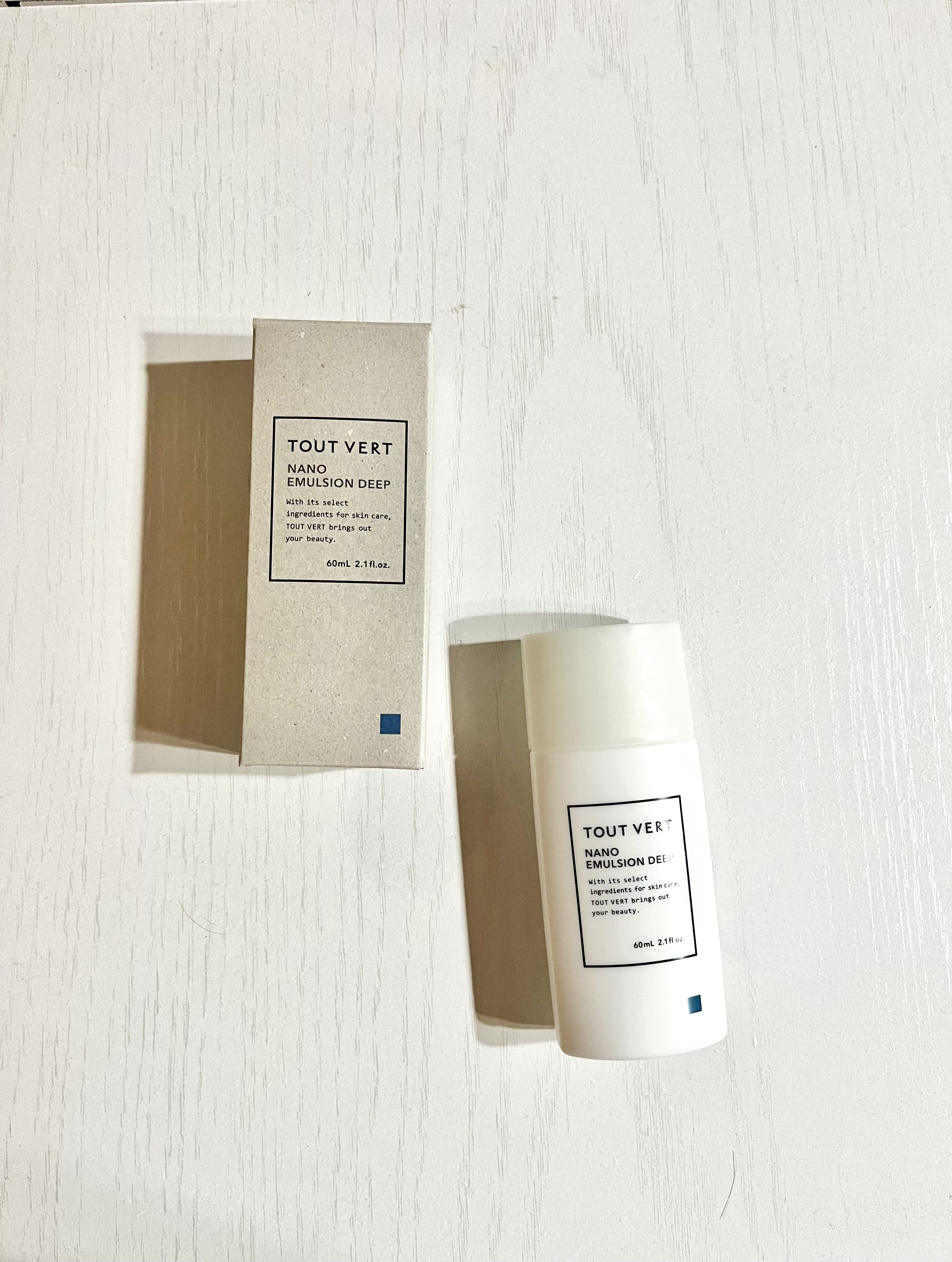 ナノエマルジョン ディープ/TOUT VERT/乳液を使ったクチコミ（1枚目）