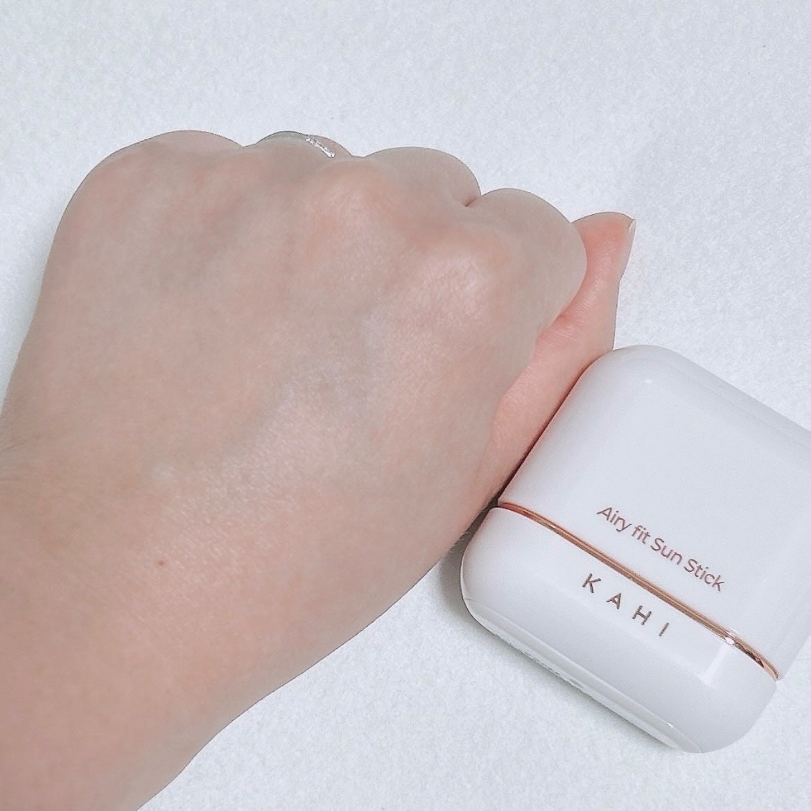 エアリーフィットサンスティック/KAHI/日焼け止めスティックを使ったクチコミ(7枚目)