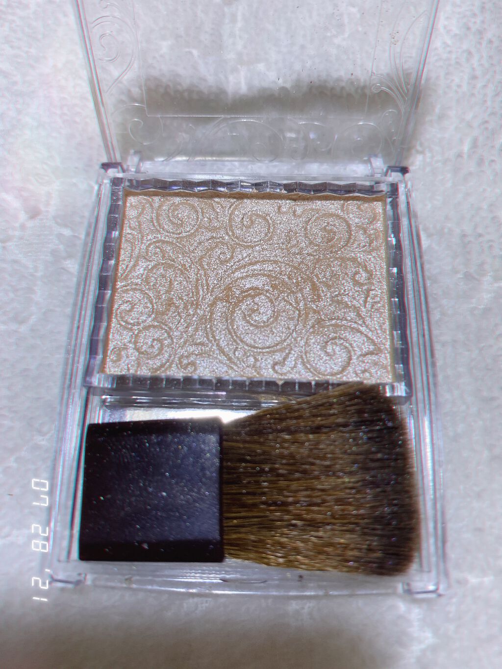 パールグロウハイライト/CEZANNE/パウダーハイライトを使ったクチコミ(2枚目)