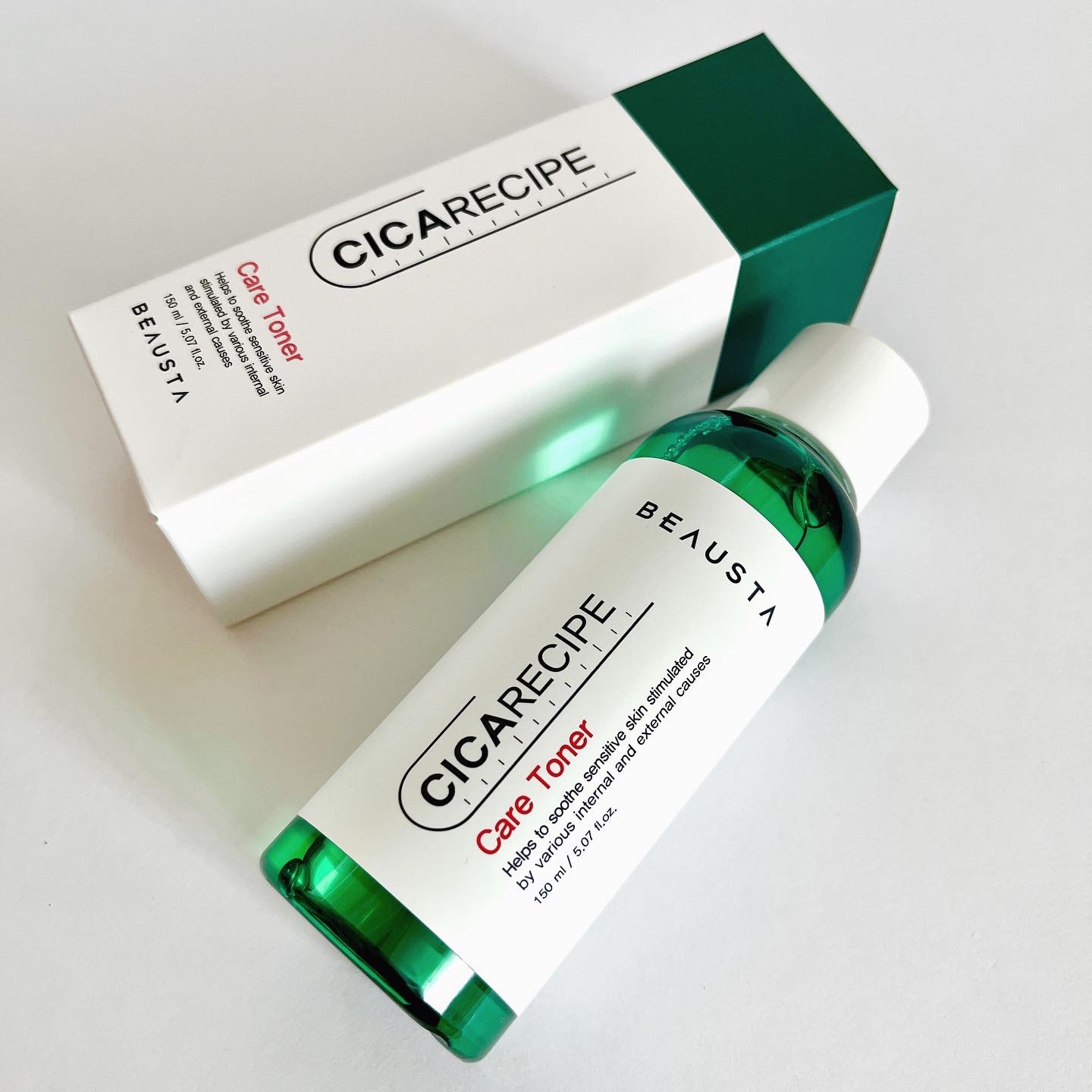 CICA ケアトナー/BEAUSTA/化粧水を使ったクチコミ（1枚目）
