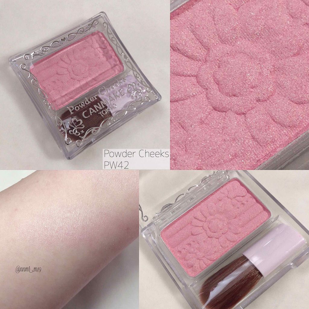 【旧品】パウダーチークス/キャンメイク/パウダーチークを使ったクチコミ(1枚目)