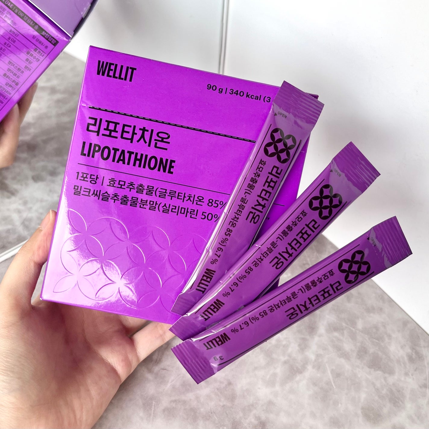 LIPOTATHIONE/WELLIT/健康サプリメントを使ったクチコミ(1枚目)