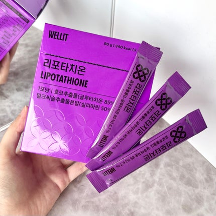 LIPOTATHIONE/WELLIT/健康サプリメントを使ったクチコミ(1枚目)