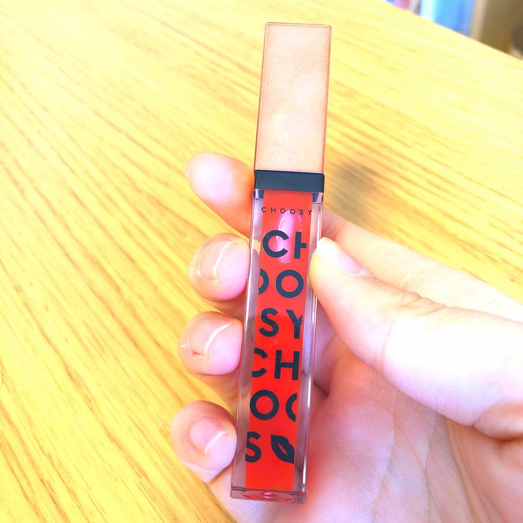 プランプカラーリップ/CHOOSY/リップグロスを使ったクチコミ（1枚目）