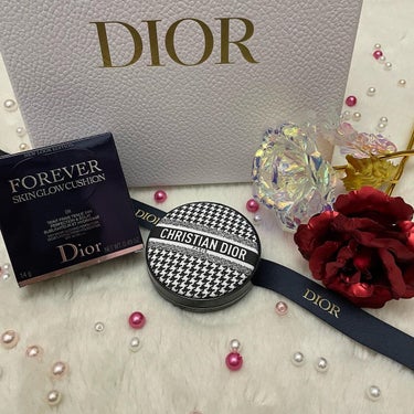 【旧】ディオールスキン フォーエヴァー クッション 0N ニュートラル  <ニュー ルック エディション> （生産終了）/Dior/クッションファンデーションを使ったクチコミ（2枚目）