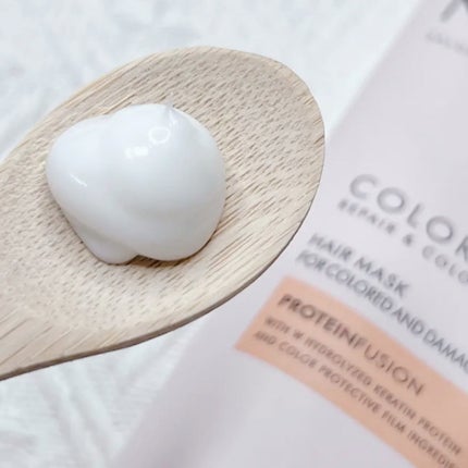 ネクサス リペアアンドカラープロテクト 洗い流すトリートメント ヘアマスク/NEXXUS(ネクサス)/ヘアマスク・ヘアパックを使ったクチコミ(2枚目)