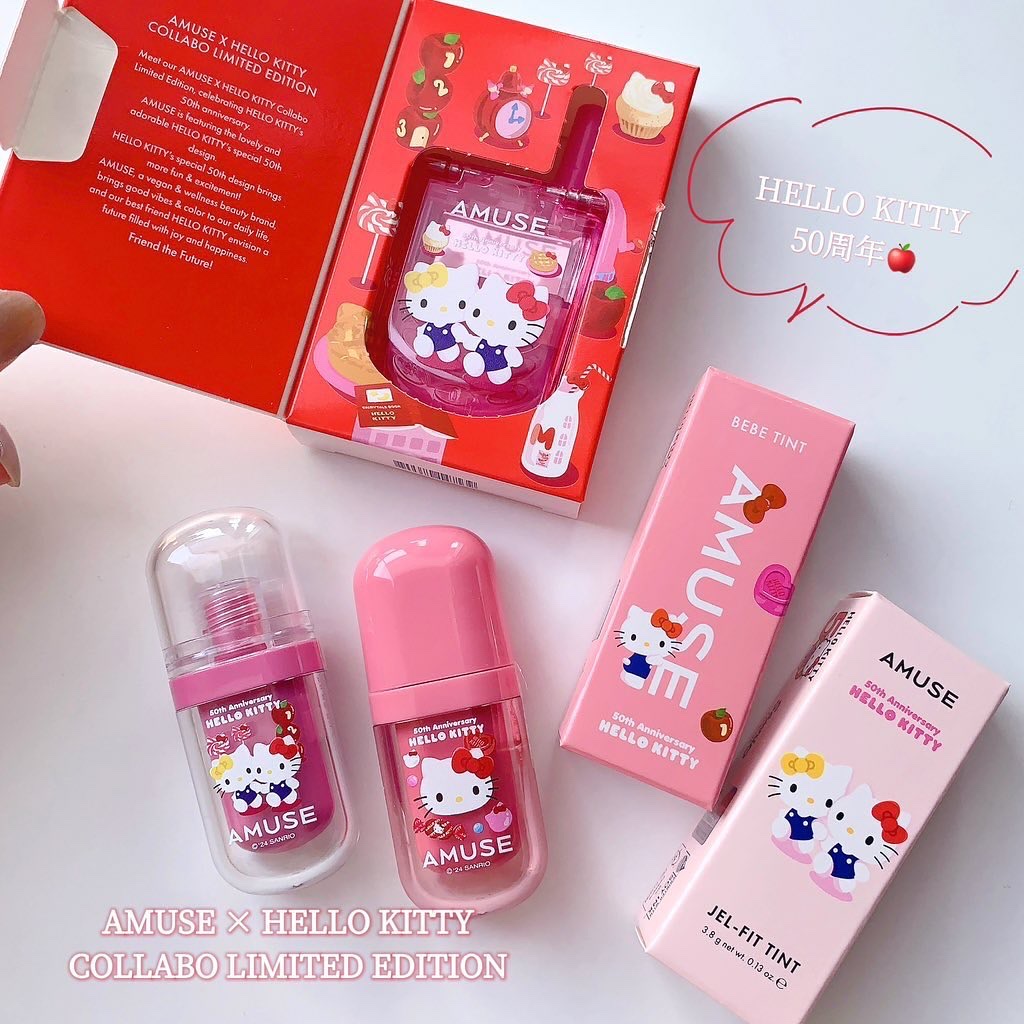 ジェルフィットティント/AMUSE/リップティントを使ったクチコミ（1枚目）