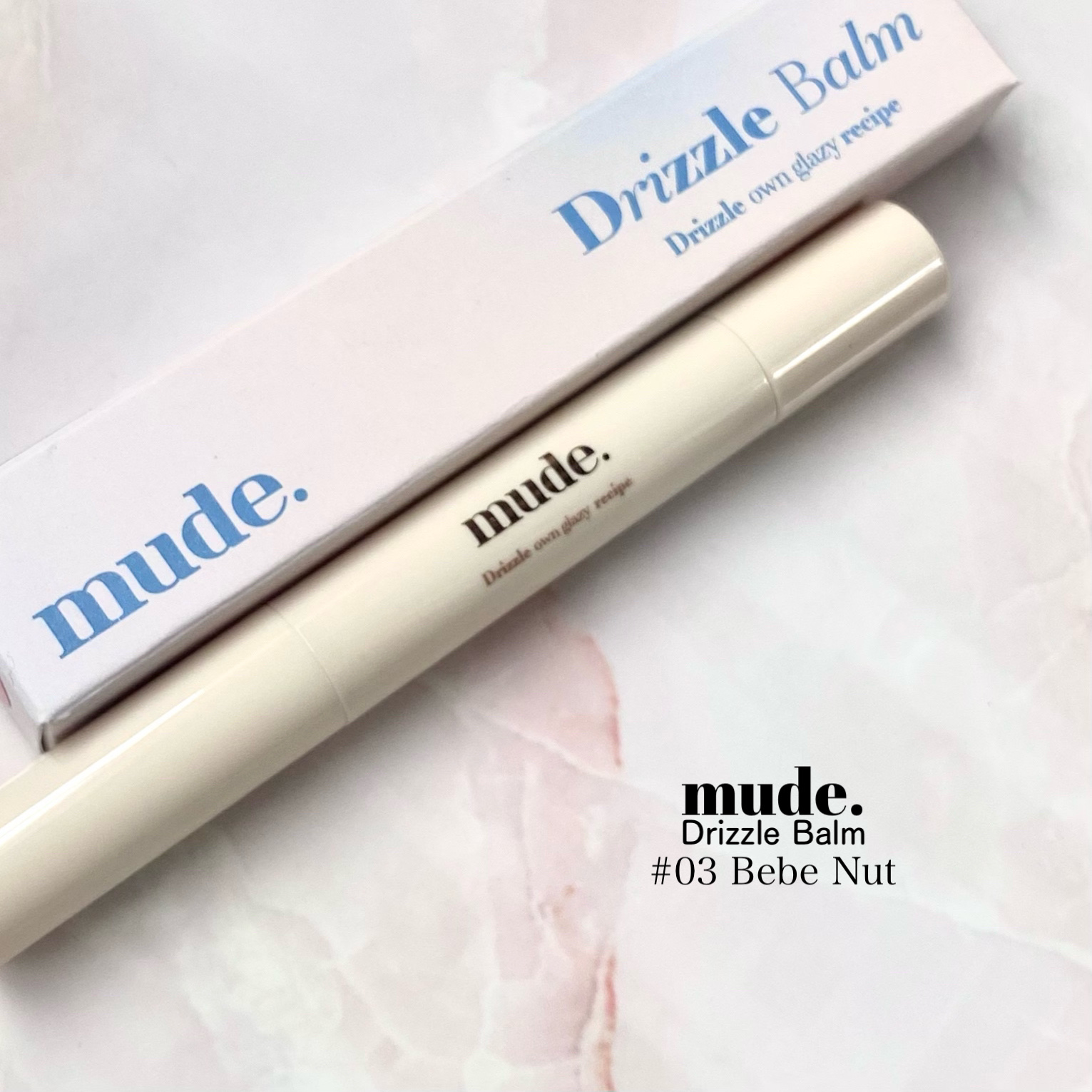 ドリズルバーム/mude./口紅を使ったクチコミ（2枚目）