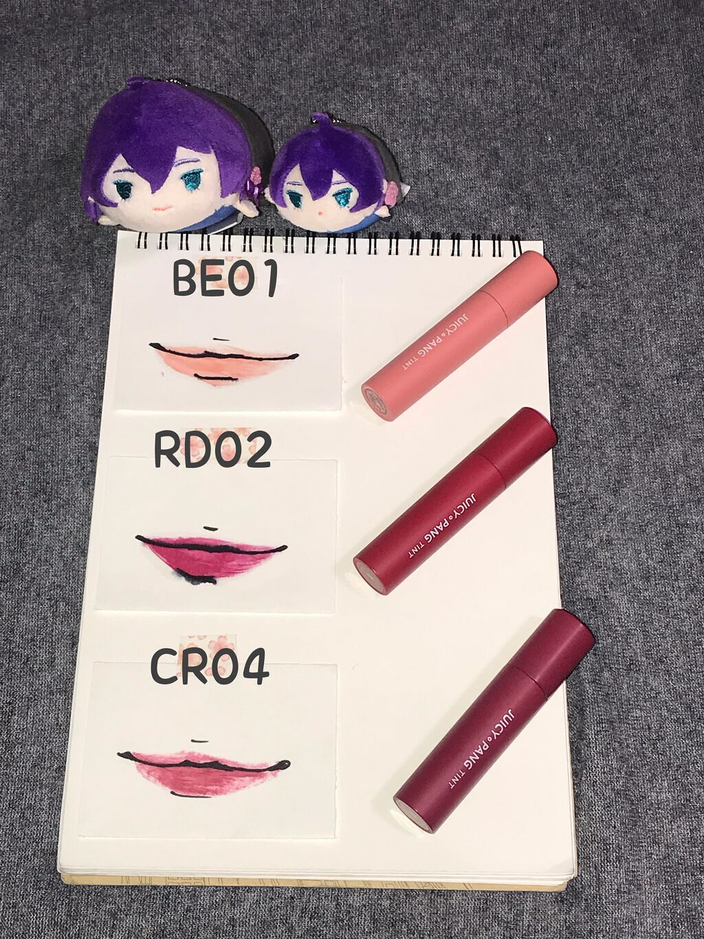 アピュー ジューシーパン ティント/A’pieu/リップティントを使ったクチコミ(2枚目)