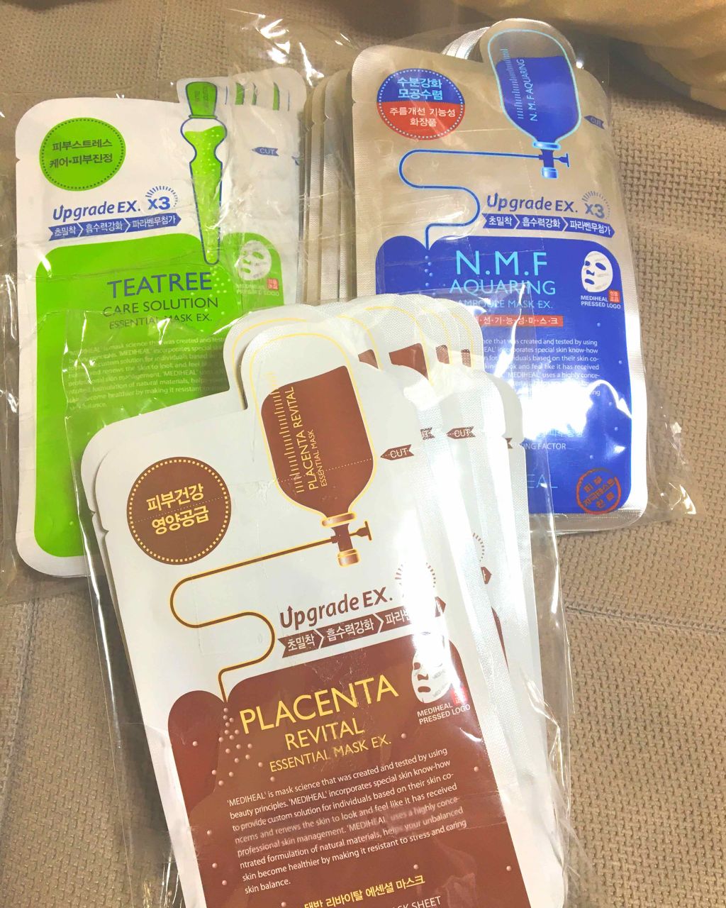 N.M.FアクアアンプルマスクJEX/MEDIHEAL/シートマスク・パックを使ったクチコミ(1枚目)