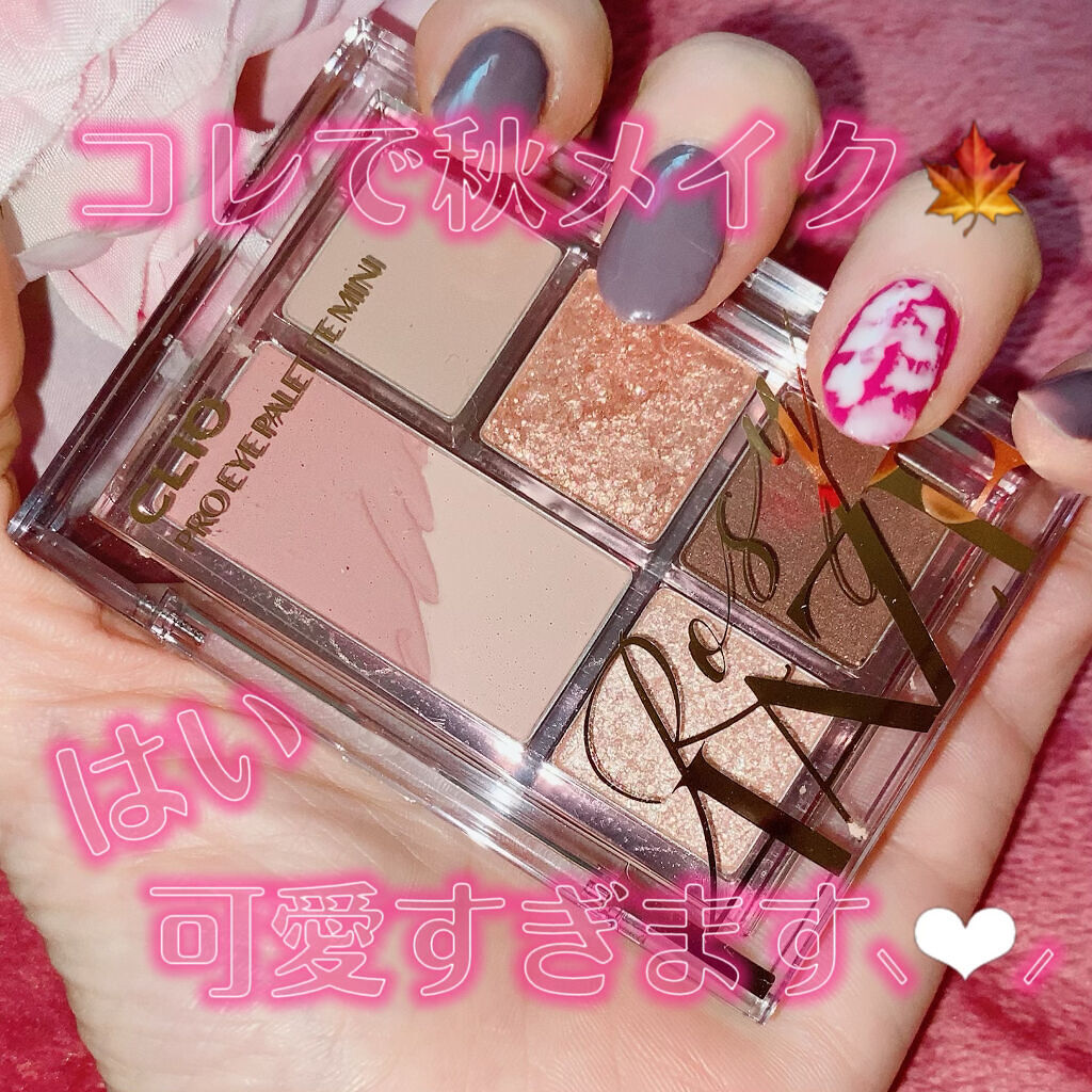 プロ アイパレット ミニ/CLIO/アイシャドウパレットを使ったクチコミ（1枚目）