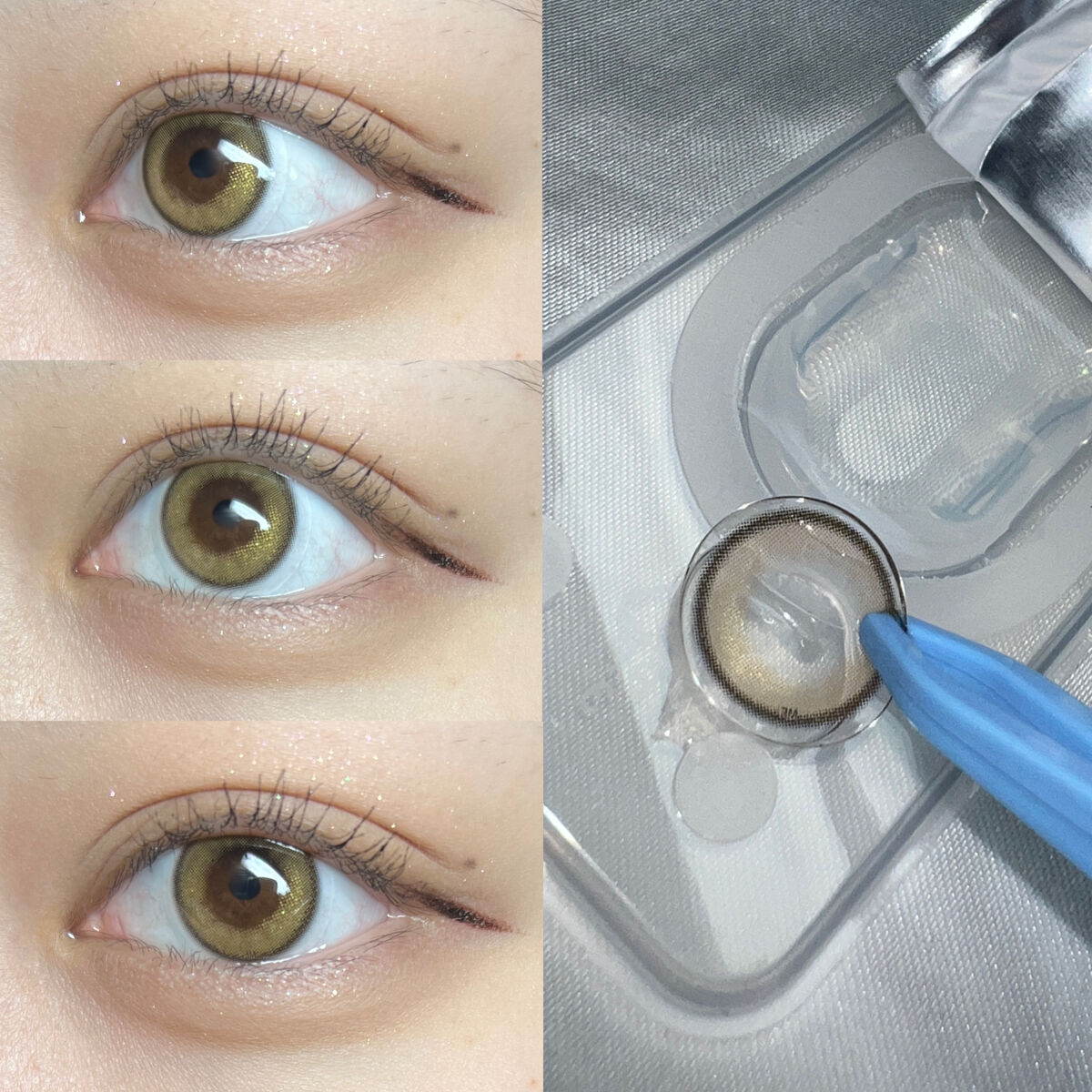 ダルブラウン/LENSME/カラーコンタクトレンズを使ったクチコミ（2枚目）