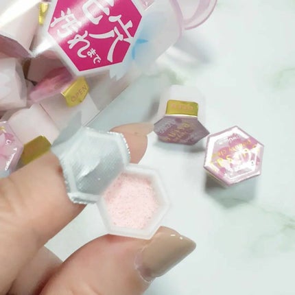 スイサイ ビューティクリア パウダーウォッシュN さくら&ピーチの香り(限定)/スイサイ ビューティクリア/洗顔パウダーを使ったクチコミ(3枚目)