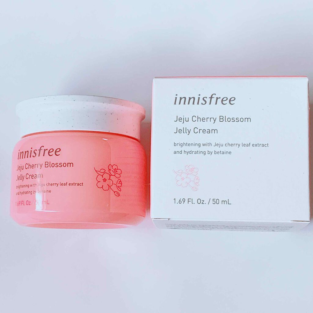 チェリーブロッサム ジェリークリーム N/innisfree/フェイスクリームを使ったクチコミ（1枚目）