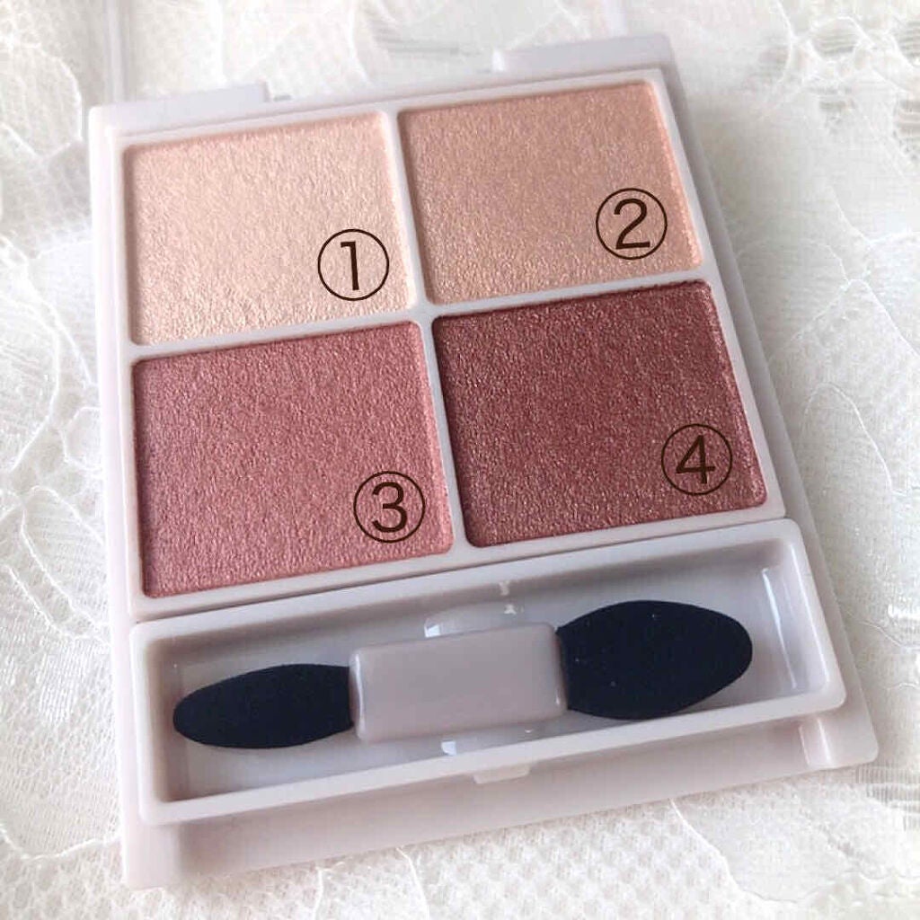 シルキースフレアイズ/キャンメイク/アイシャドウパレットを使ったクチコミ(2枚目)