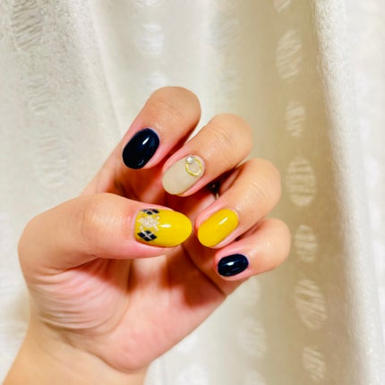 ジェルネイル(ライト対応)/セリア/ジェルネイルを使ったクチコミ(1枚目)