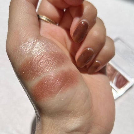 トーンアップアイシャドウ/CEZANNE/アイシャドウパレットを使ったクチコミ(7枚目)