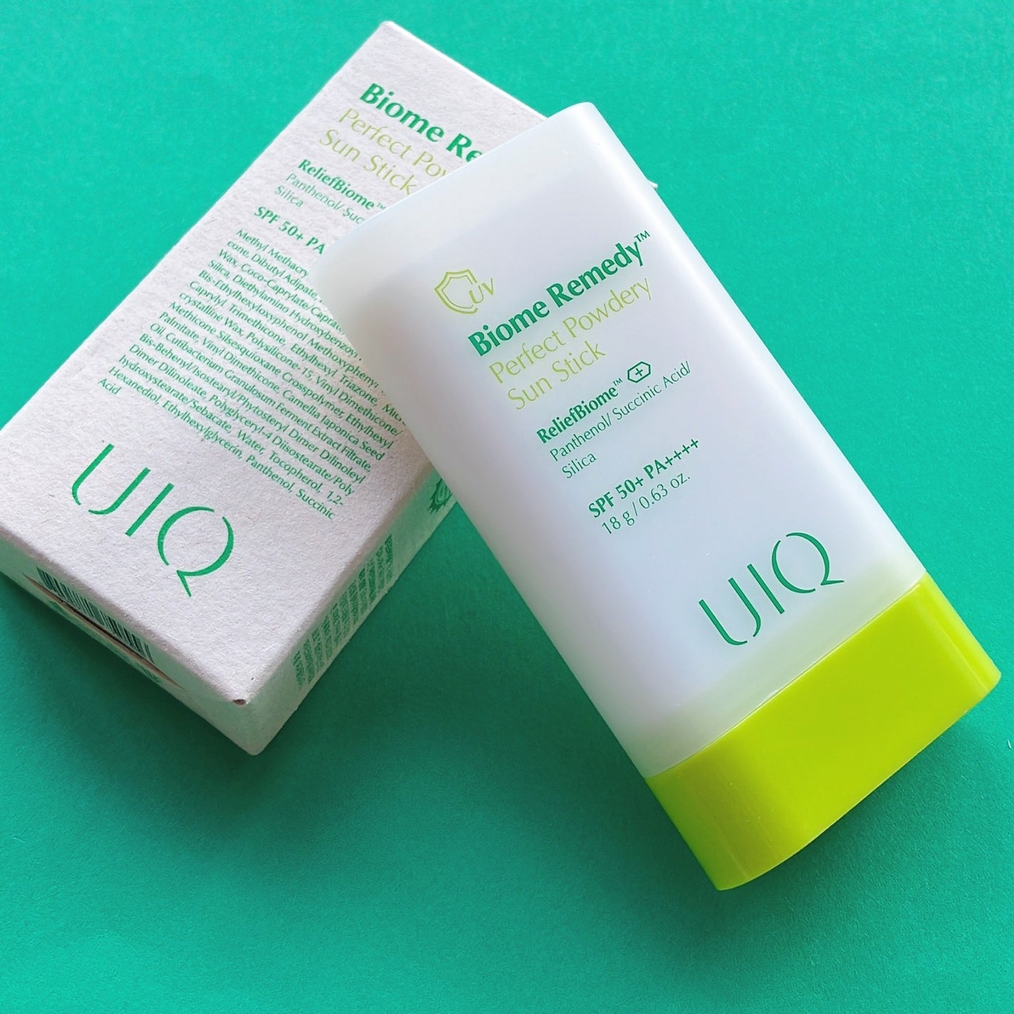 バイオームパーフェクトさらさらUVスティック/UIQ/日焼け止めスティックを使ったクチコミ(1枚目)