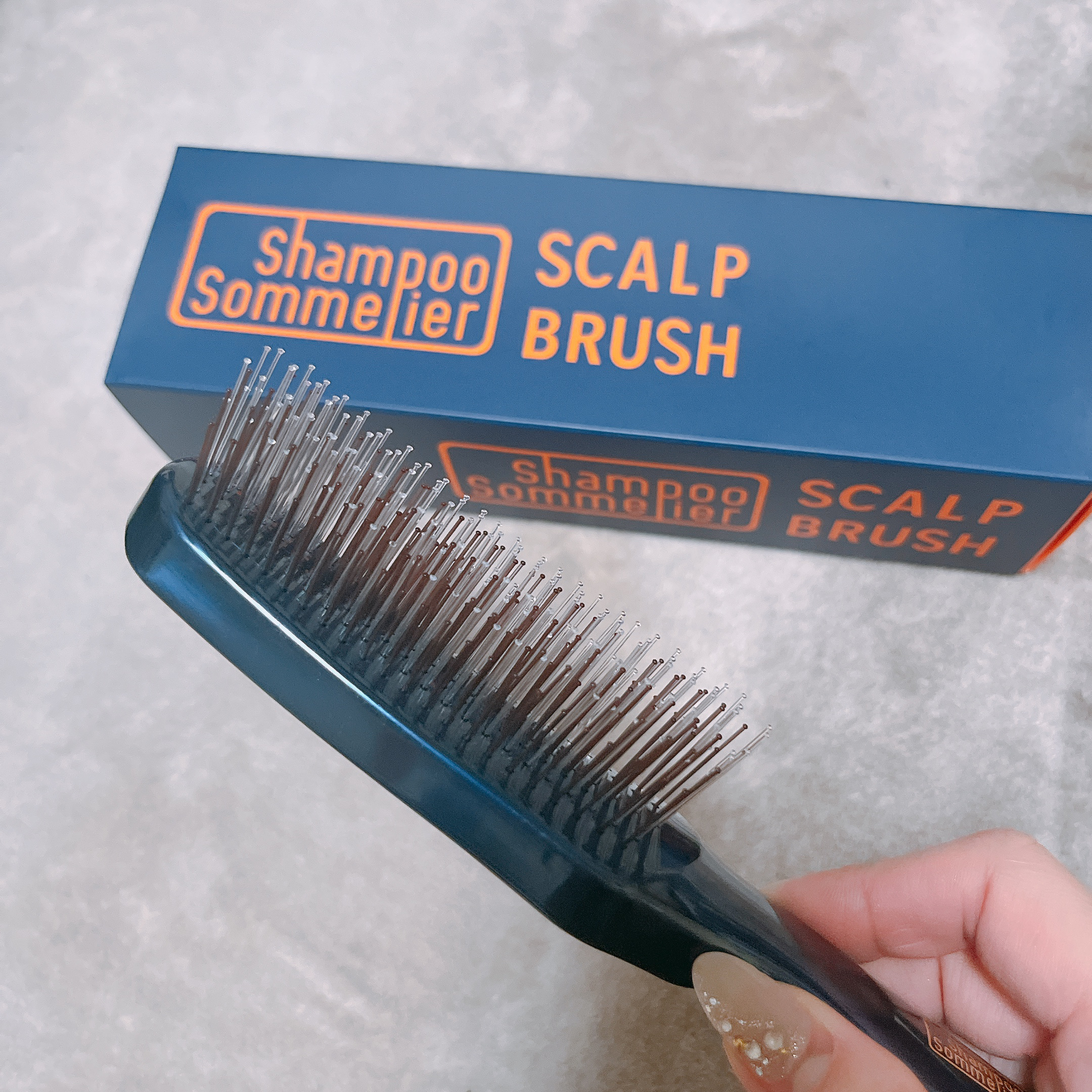 シャンプーソムリエ スカルプブラシ/株式会社フロンテ/頭皮ケアを使ったクチコミ（2枚目）
