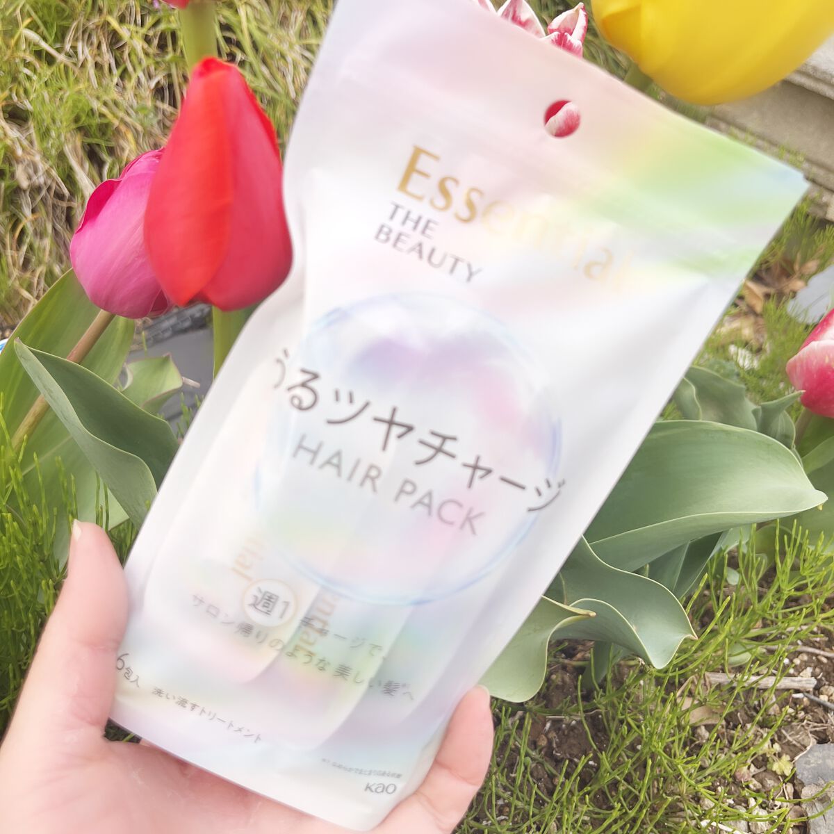 ザビューティ うるツヤチャージヘアパック/エッセンシャル/ヘアマスク・ヘアパックを使ったクチコミ(1枚目)