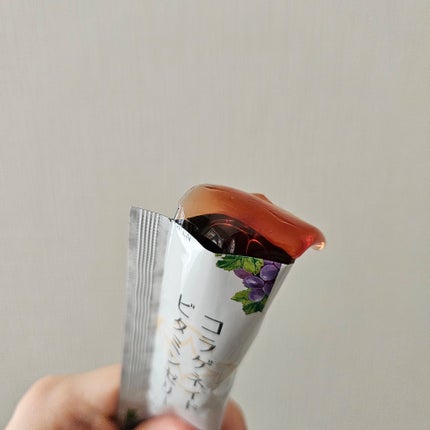 コラゲネイド ビタミンゼリー グレープ味/新田ゼラチンダイレクト/ゼリー飲料を使ったクチコミ(3枚目)