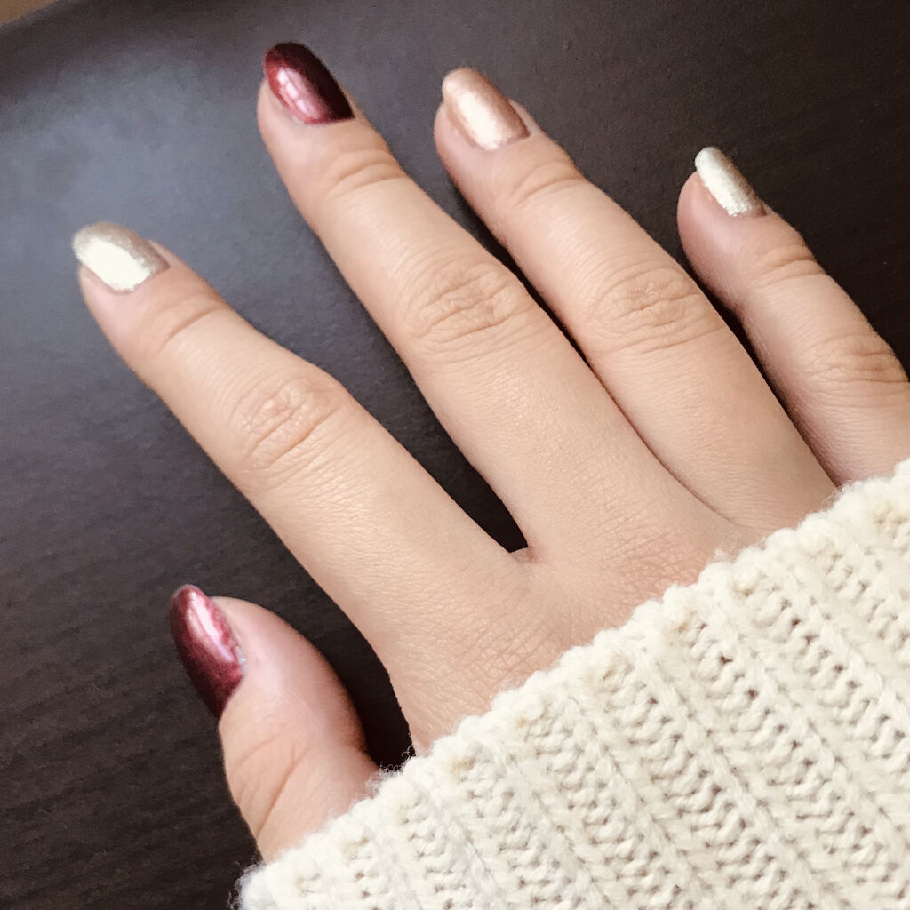 カラフルネイルズ/キャンメイク/マニキュアを使ったクチコミ（3枚目）