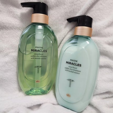 ミラクルズ うるおいブースト シャンプー/トリートメント/パンテーン/市販シャンプーを使ったクチコミ(2枚目)
