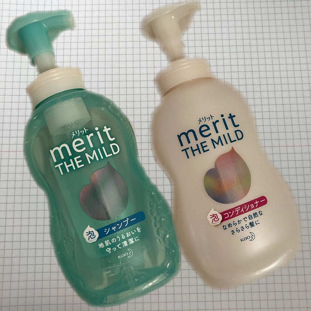 ザマイルド/メリット/市販シャンプーを使ったクチコミ(1枚目)