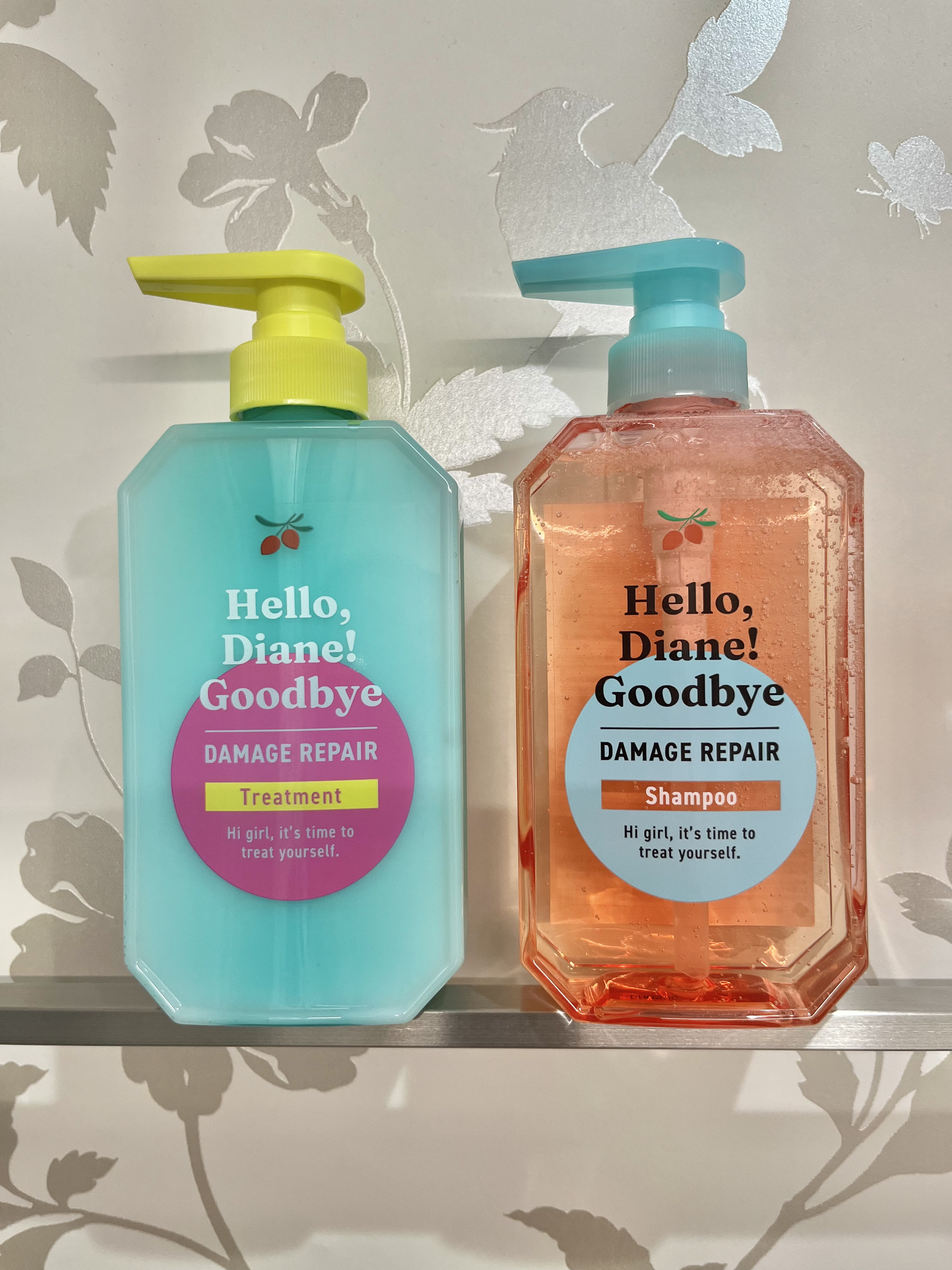 ハローダイアン グッバイ ダメージリペア シャンプー/トリートメント/ダイアン/市販シャンプーを使ったクチコミ（1枚目）