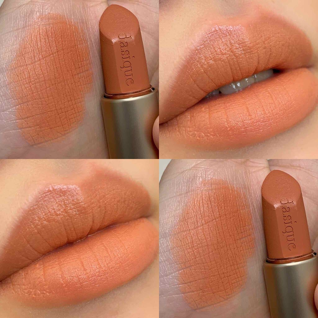 ソフトベルベット リップスティック/dasique/口紅を使ったクチコミ（2枚目）