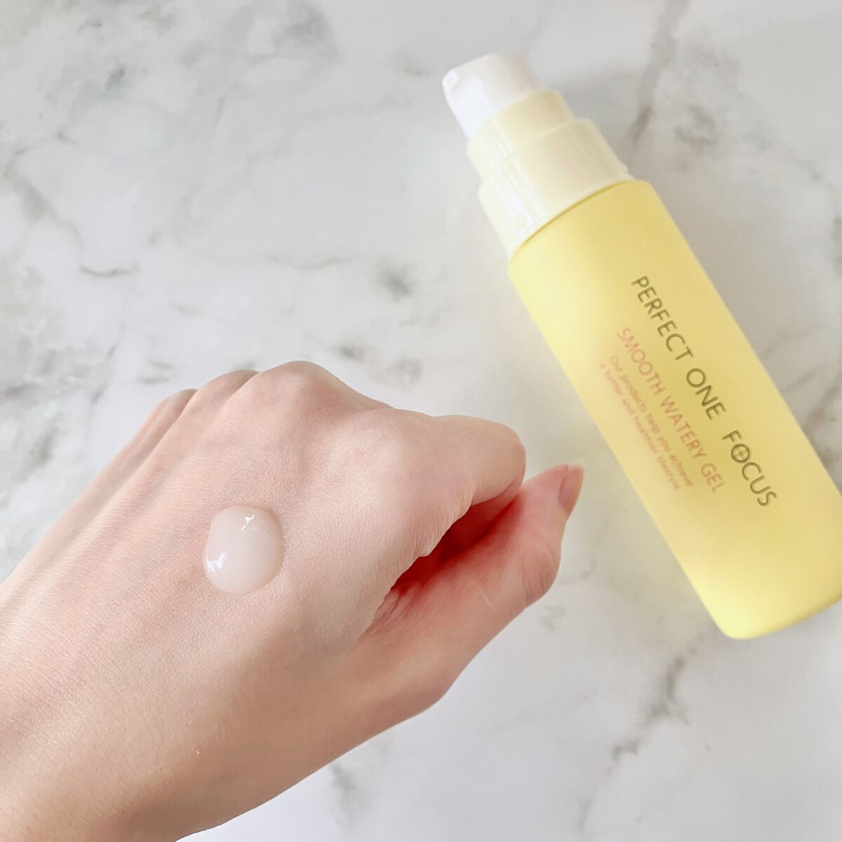 パーフェクトワンフォーカス スムースウォータリージェル/PERFECT ONE FOCUS/オールインワン化粧品を使ったクチコミ(2枚目)