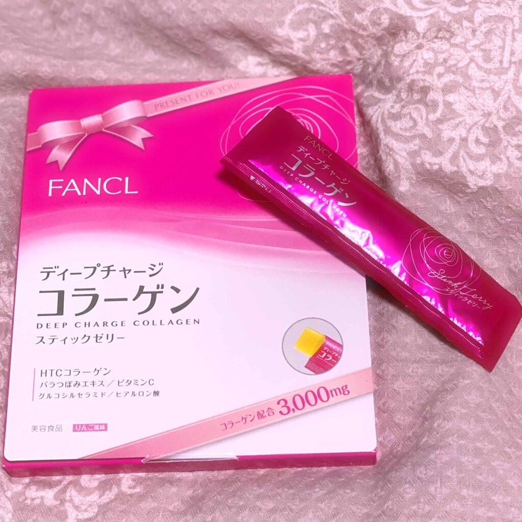 ディープチャージ コラーゲン スティックゼリー/ファンケル/食品を使ったクチコミ(1枚目)