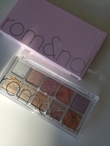 ベターザンパレット/rom&nd/アイシャドウパレットを使ったクチコミ(2枚目)