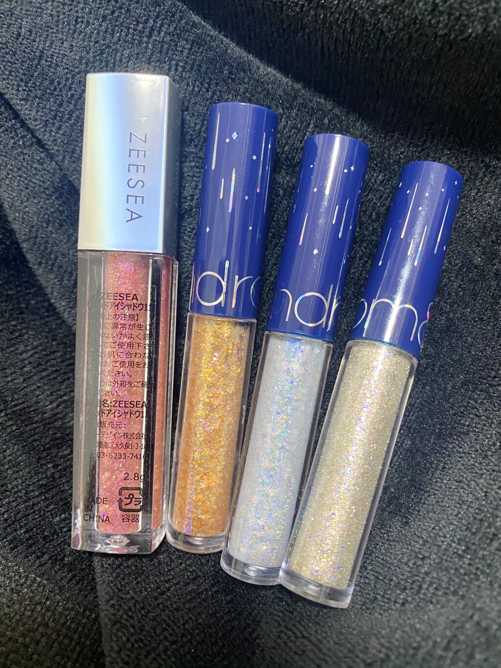 リキッド グリッター シャドウ/rom&nd/グリッターを使ったクチコミ（1枚目）