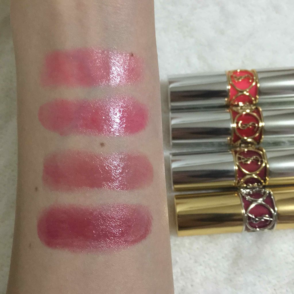 ヴォリュプテ ティントインバーム/YVES SAINT LAURENT BEAUTE/口紅を使ったクチコミ（3枚目）