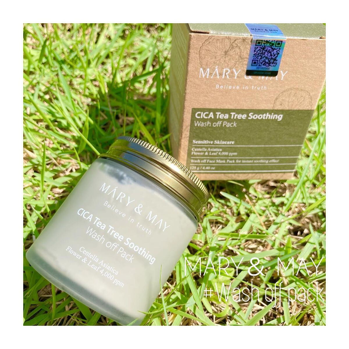 シカティーツリースージングウォッシュオフパック/MARY&MAY/洗い流すパック・マスクを使ったクチコミ(1枚目)