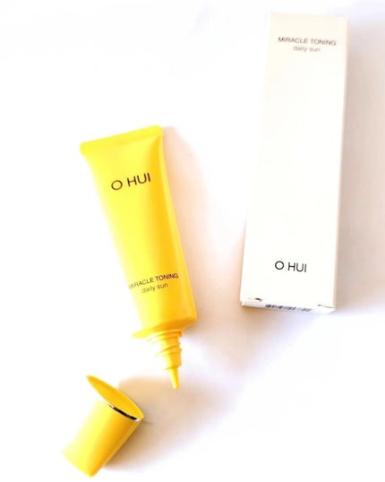ミラクルトーニング デイリーサン/OHUI/日焼け止めミルクを使ったクチコミ(8枚目)